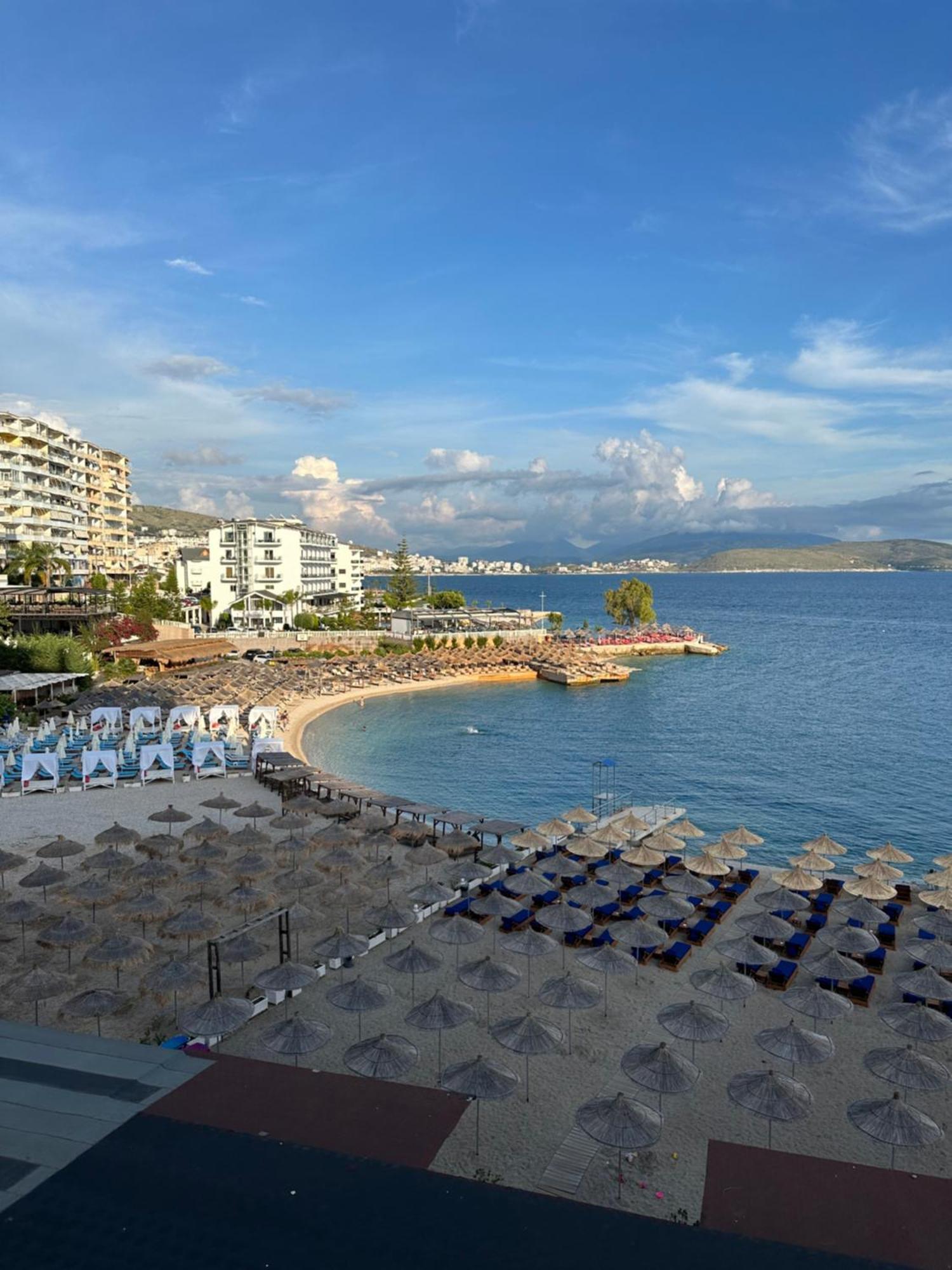 Aqua Apartments Seaview Sarandë Buitenkant foto